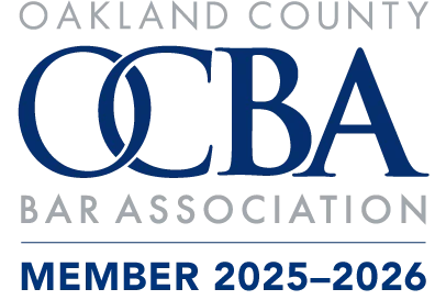 Oakland County Bar Association member 2025-2026